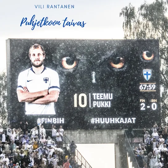 Puhjetkoon taivas cover