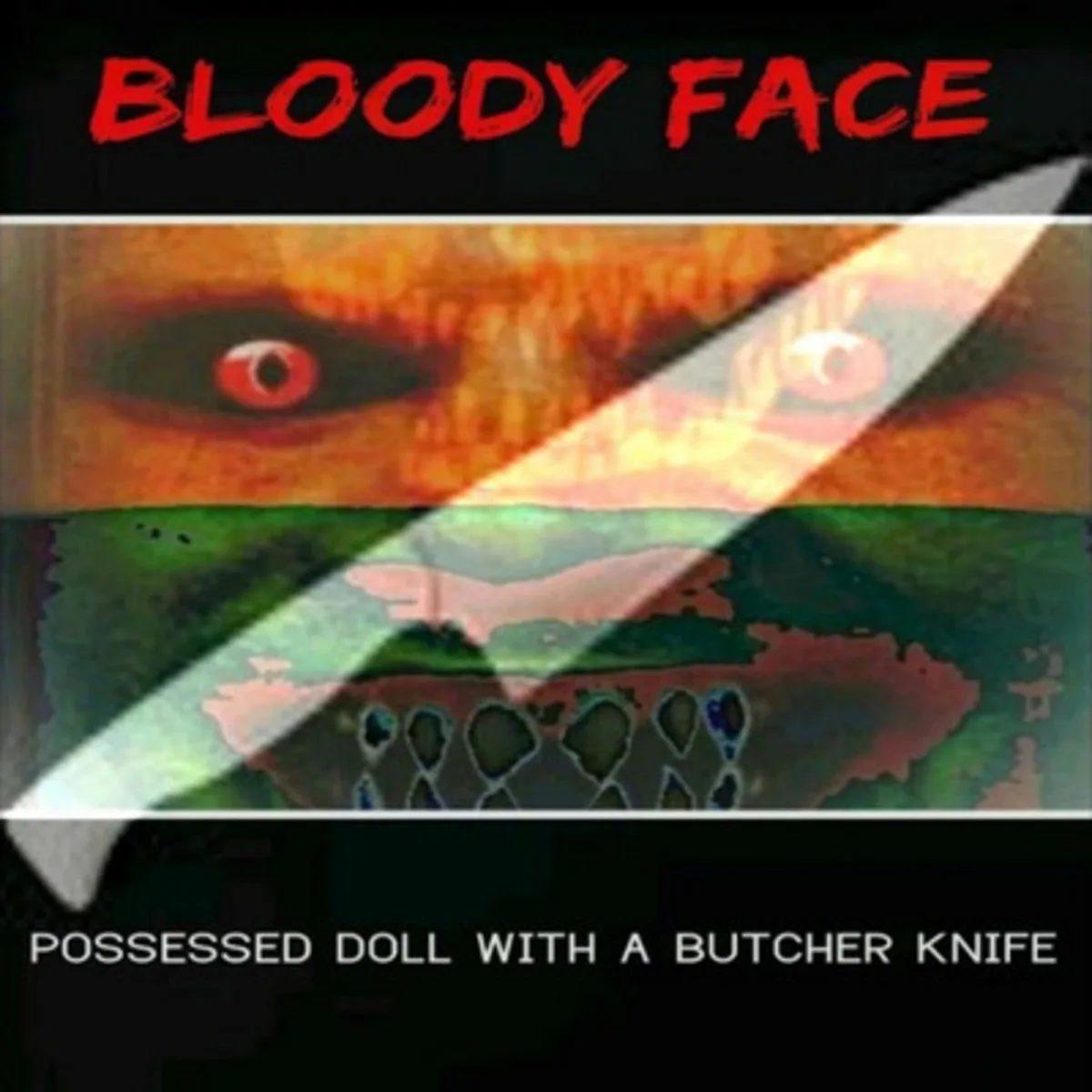 Possessed Doll with a Butcher Knife cover
