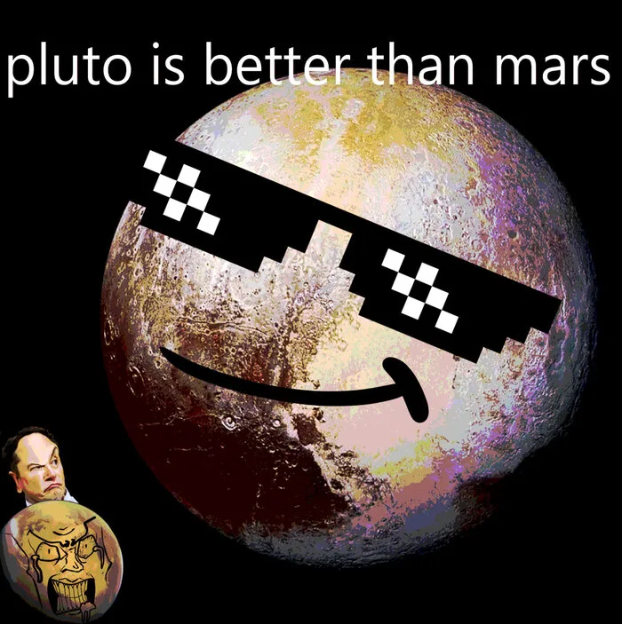 Pluto Is Better Than Mars cover