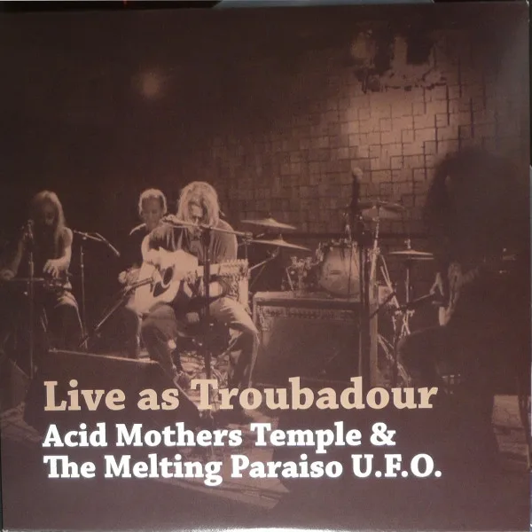 Live as Troubadour cover