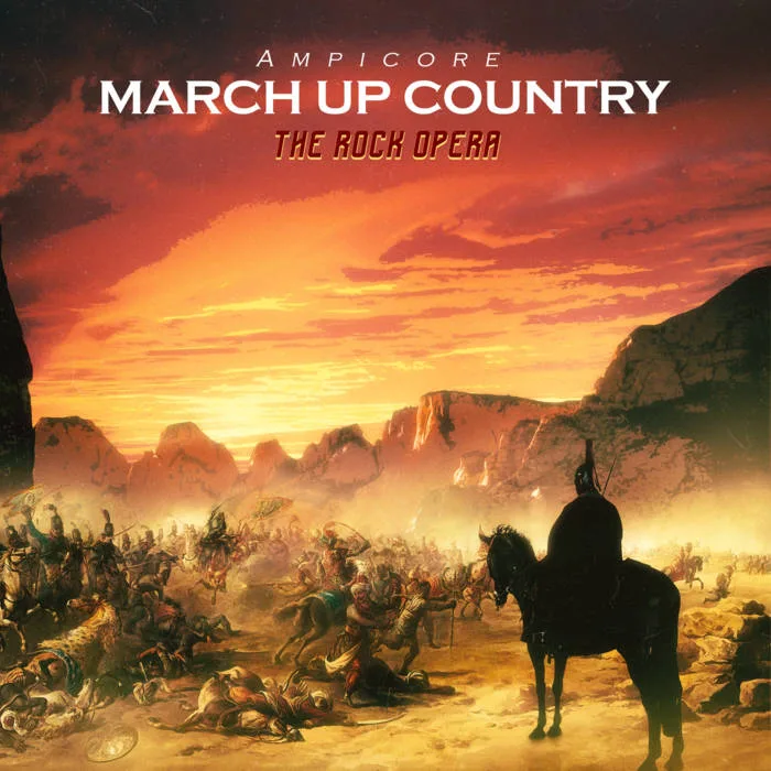 March Up Country - The Rock Opera cover