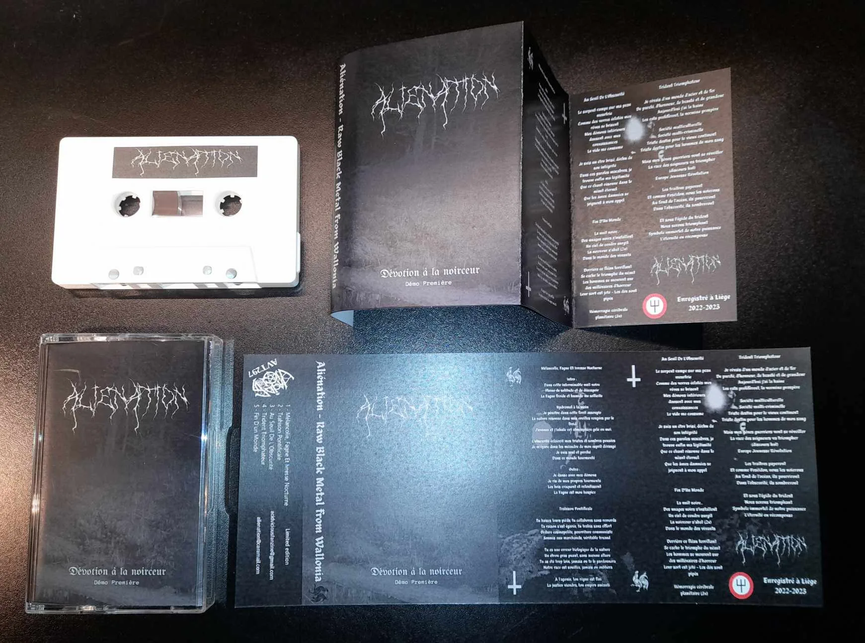 Dévotion à La noirceur cover