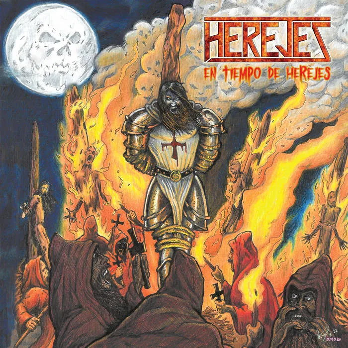 En tiempo de herejes cover