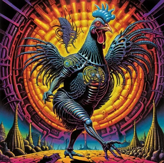 Dance like a Chicken cover