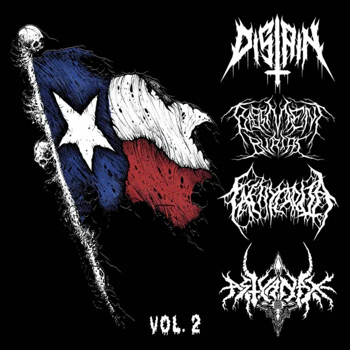 TXDM 4 Way Split Vol.2 cover
