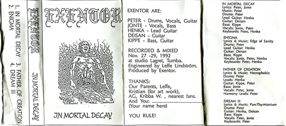 In Mortal Decay cover