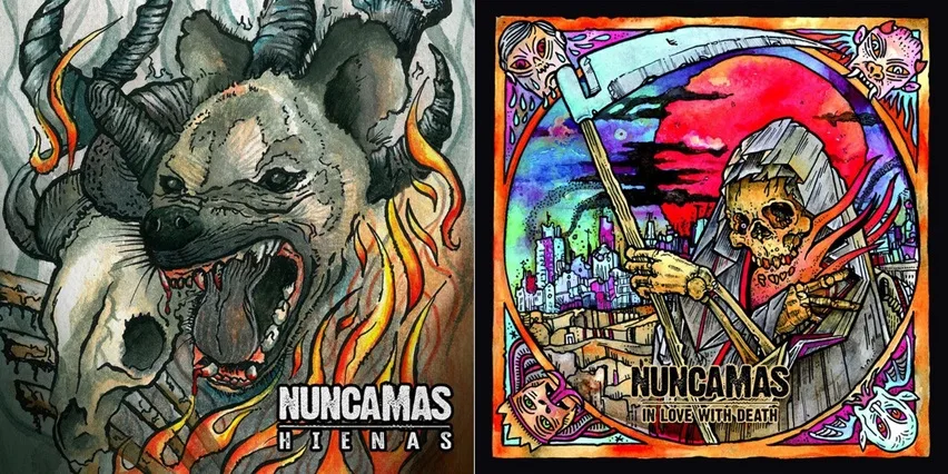 Hienas / In Love with Death cover