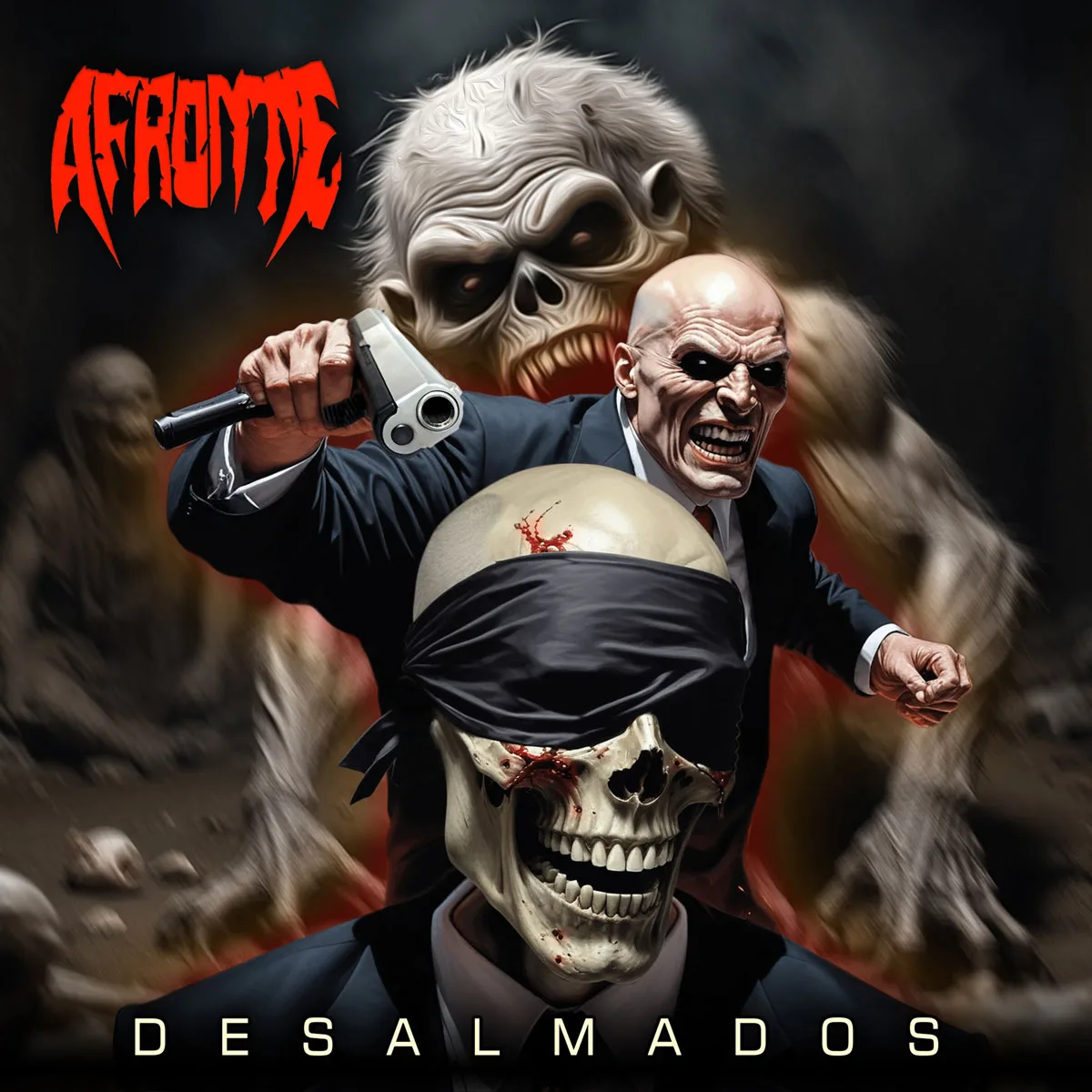 Desalmados cover