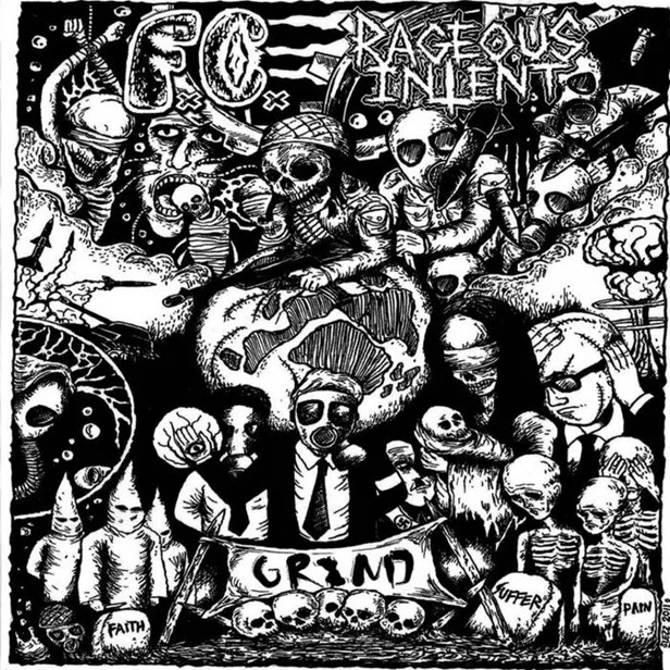 Final Cunt / Rageous Intent cover