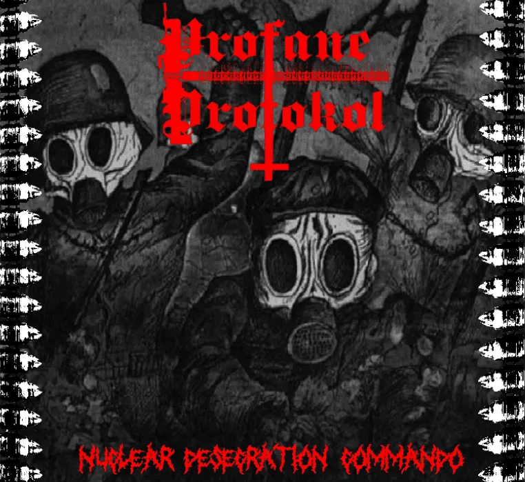 Nuclear Desecration Commando cover