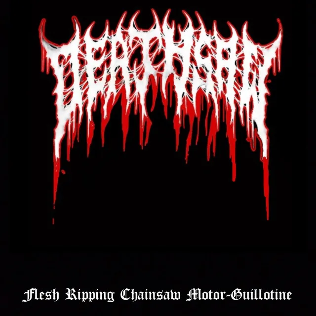 Flesh Ripping Chainsaw Motor-Guillotine cover
