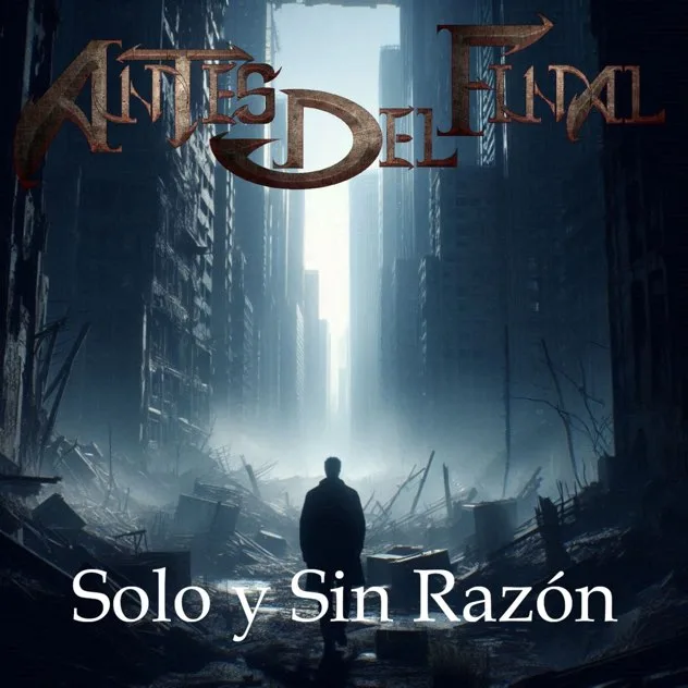 Solo y sin razón cover