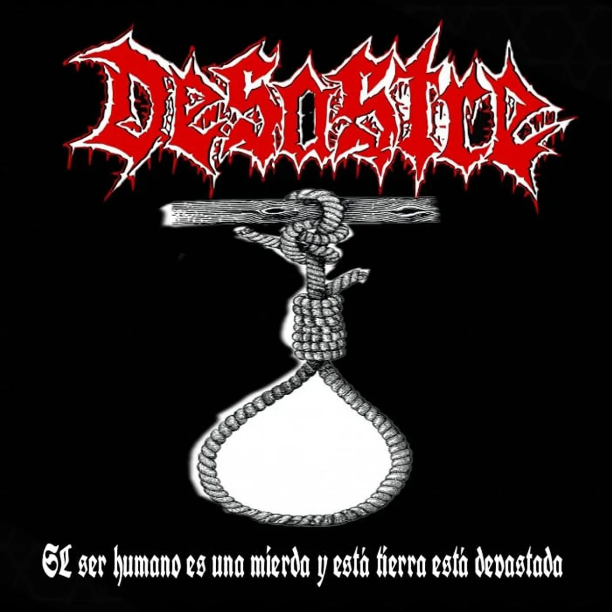 El ser humano es una mierda y esta tierra está devastada cover