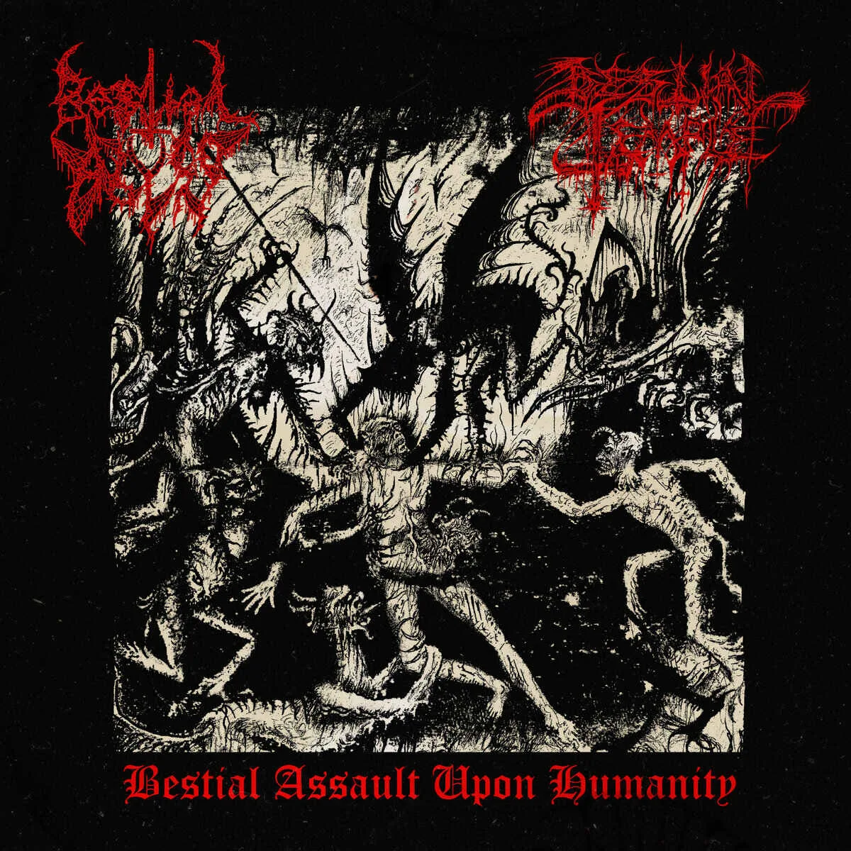 Bestial Assault Upon Humanity cover