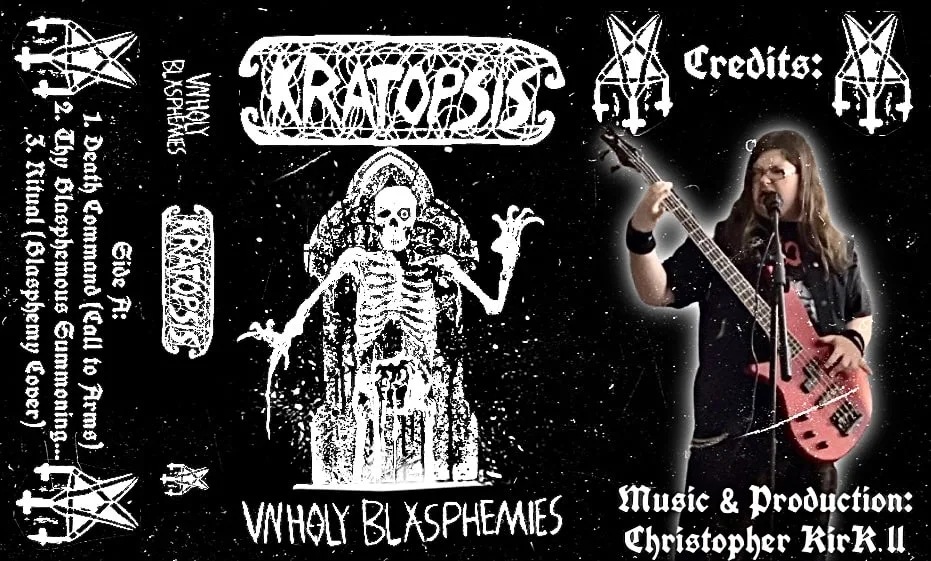 Unholy Blasphemies cover