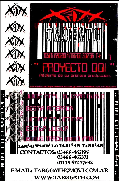 Proyecto 001 cover