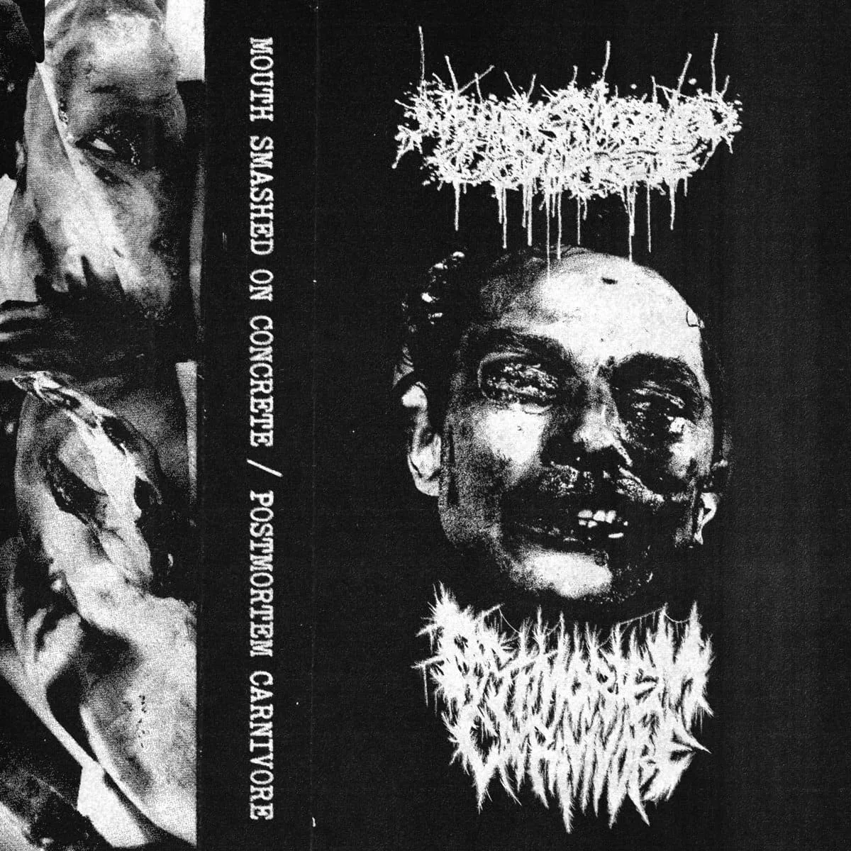 Mouth Smashed on Concrete / Postmortem Carnivore cover
