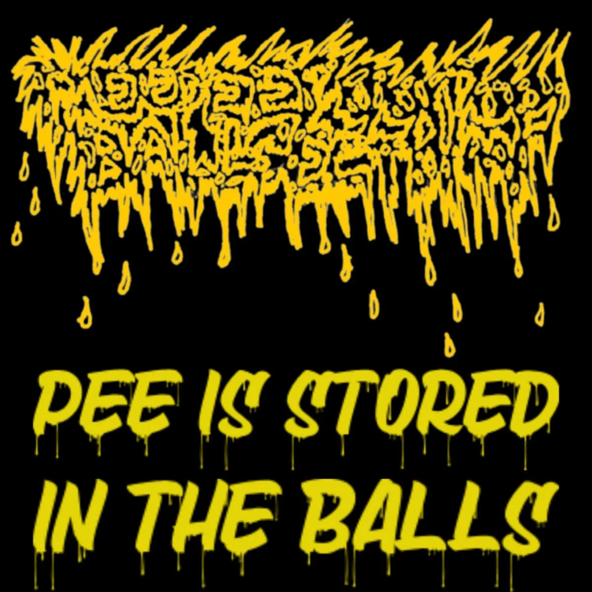 Pee Is Stored in the Balls cover