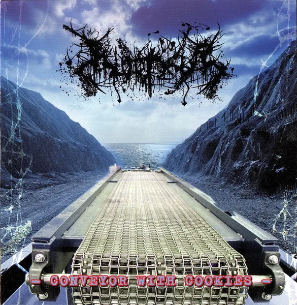 Conveyor with Cookies cover