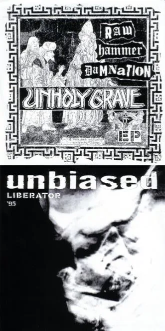 Raw Hammer Damnation / Liberator '95 cover