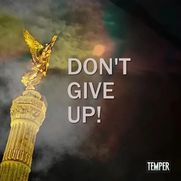 Don't Give Up cover
