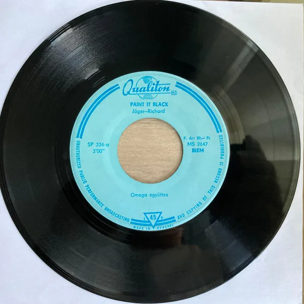 Paint It Black / Bus Stop cover