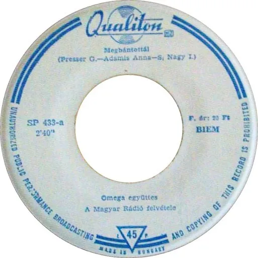 Megbántottál / Nem vagy szép cover