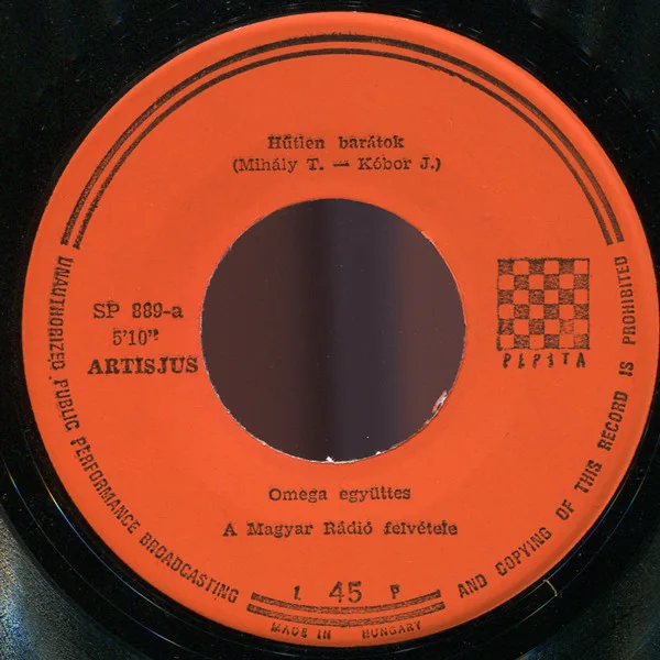 Hűtlen barátok cover