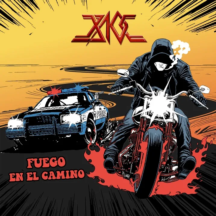 Fuego en el camino cover