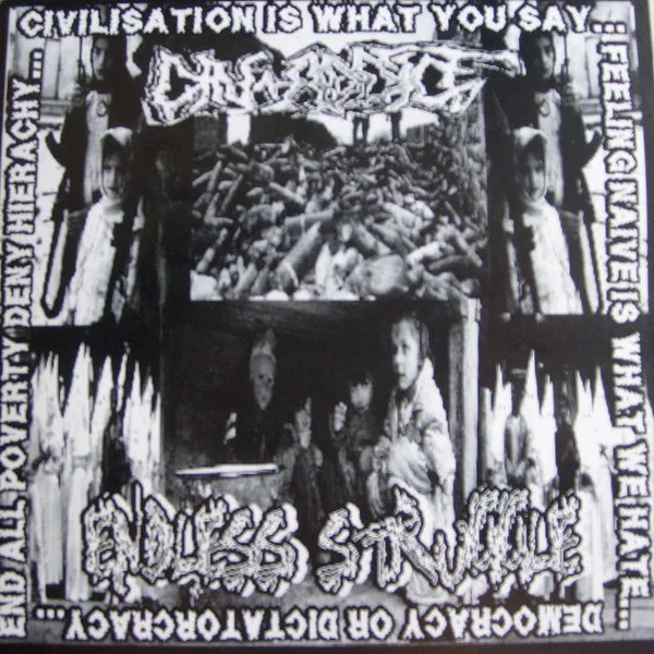 Din-Addict & Endless Struggle cover