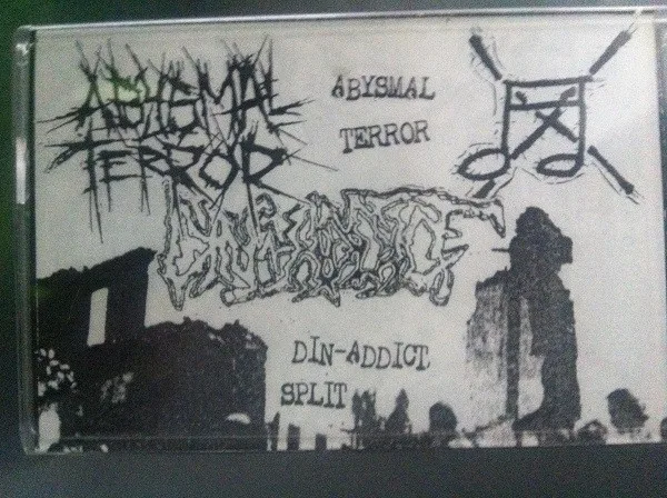 Din-Addict / Abysmal Terror Split cover