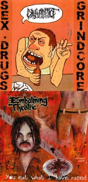 Sex Drugs Grindcore / You Eat What I Have Raped cover