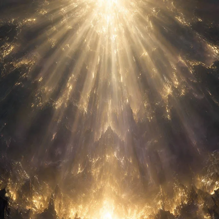 Blinding, Divine Light cover