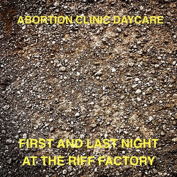 First and Last Night at the Riff Factory cover