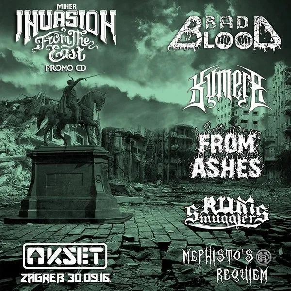 Invasion from the East (Kset - Zagreb 30.09.16) cover