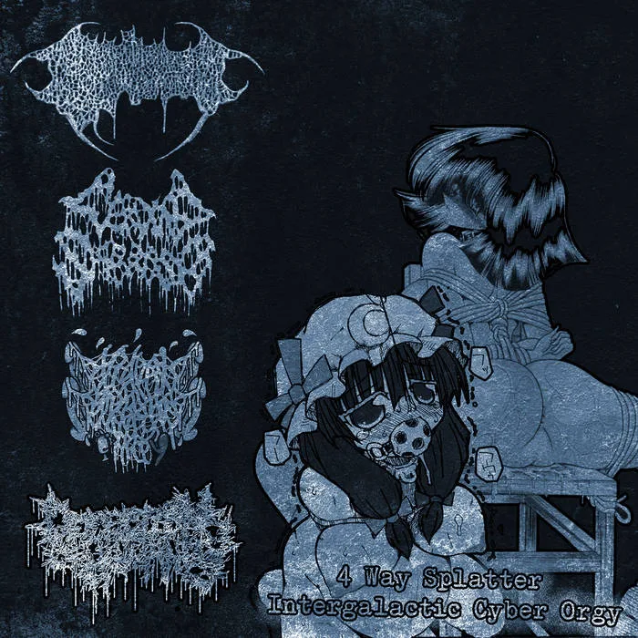 4 Way Splatter Intergalatic Cyber Orgy cover