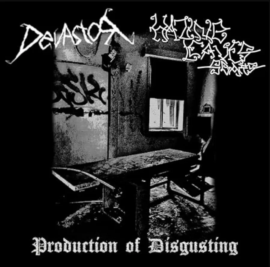 Production of Disgusting cover