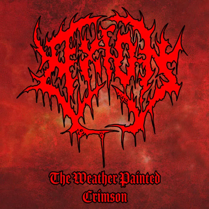 The Weather Painted Crimson cover
