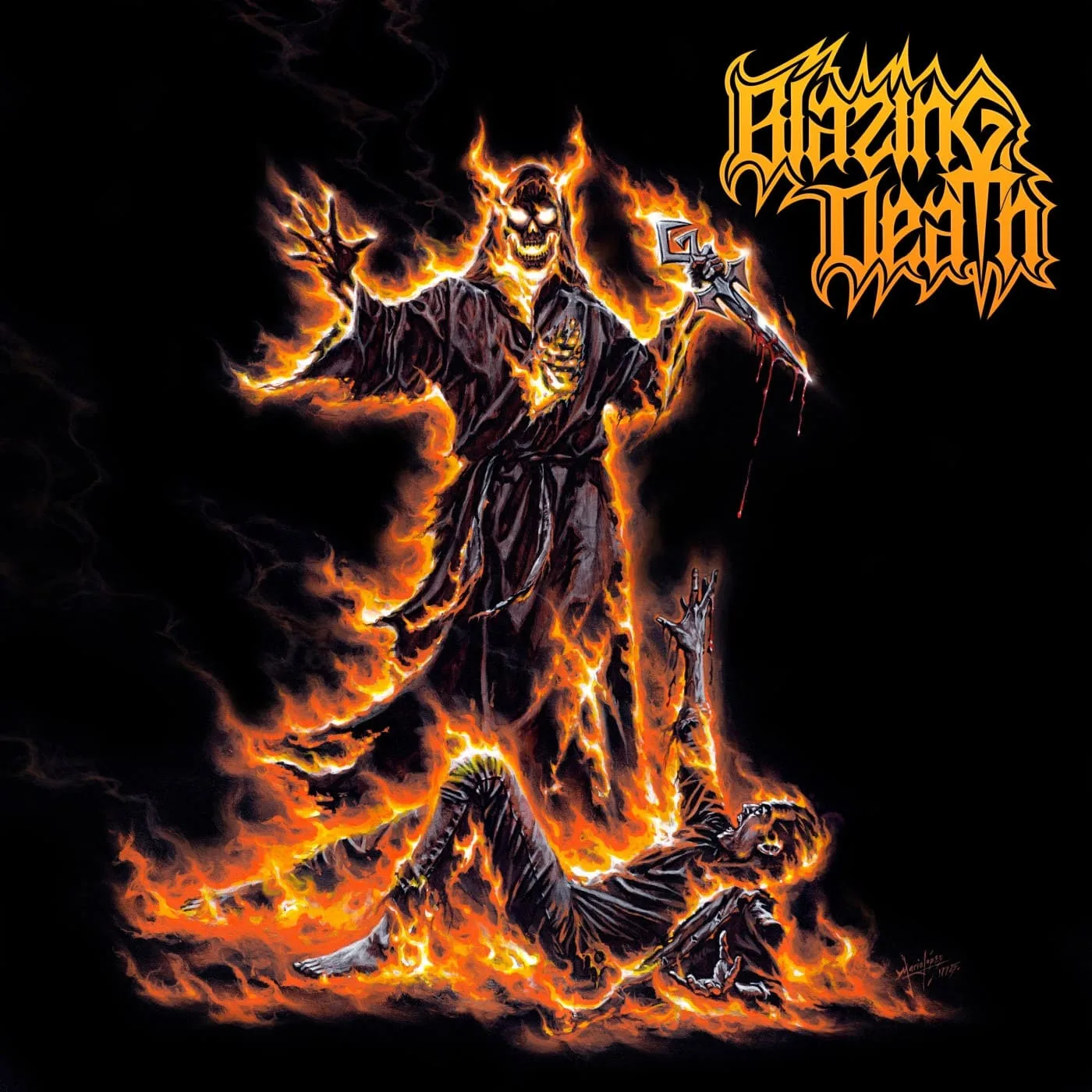 Blazing Death cover
