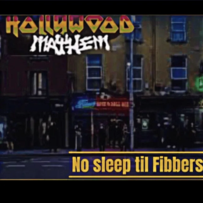 No Sleep Till Fibbers cover