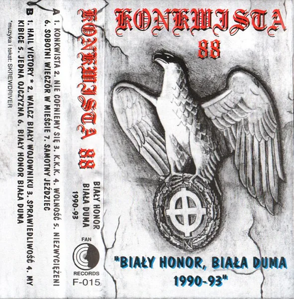 Biały honor, biała duma 1990-93 cover