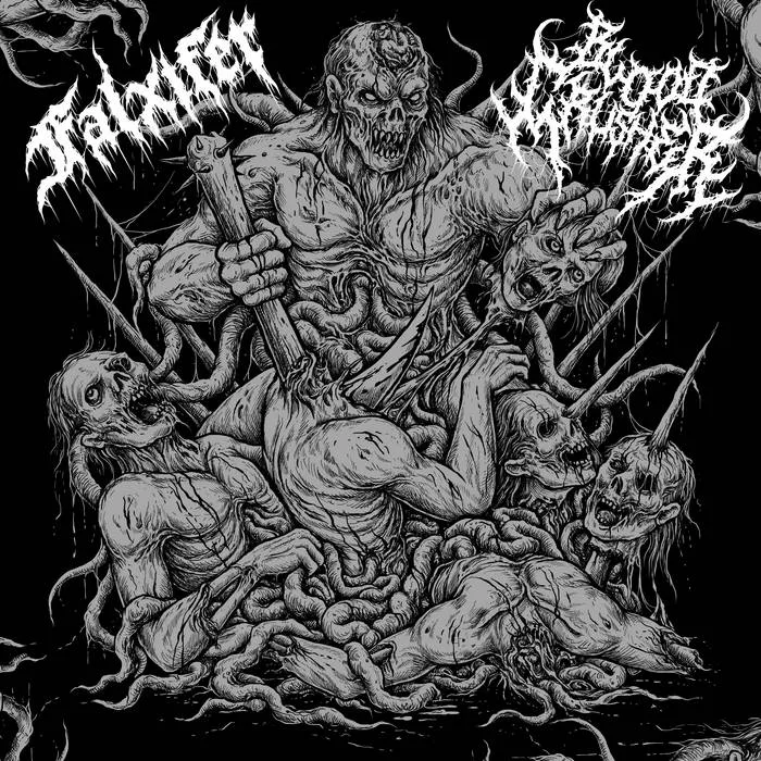 Falxifer - Bloodcrusher Split cover
