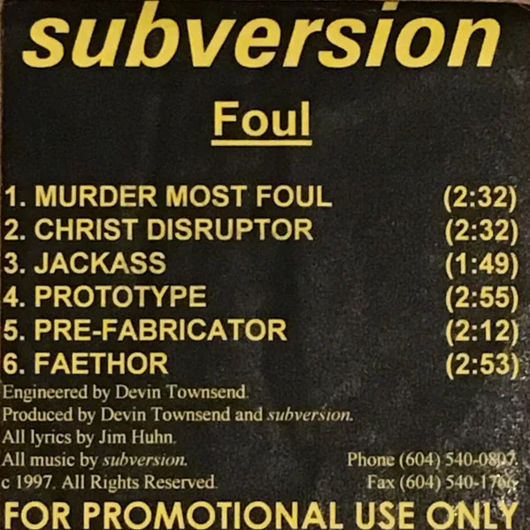 Foul cover
