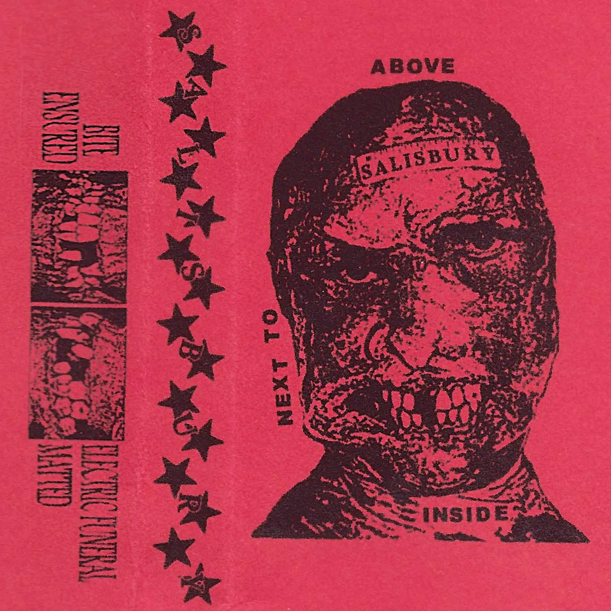 Next to, Above, Inside cover
