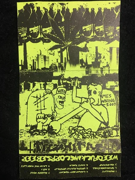 Weed Fucking Corpse Beer cover
