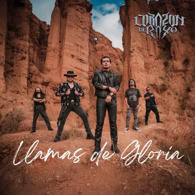 Llamas de gloria cover