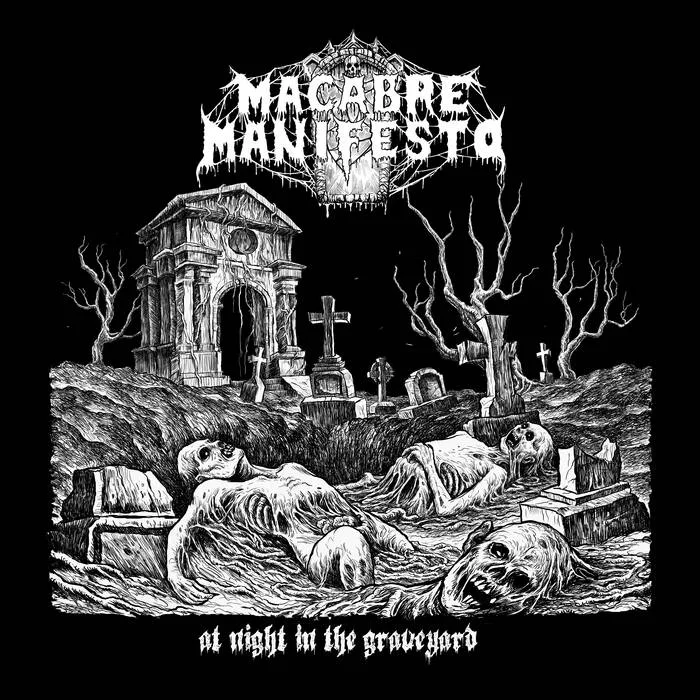 At Night in the Graveyard cover