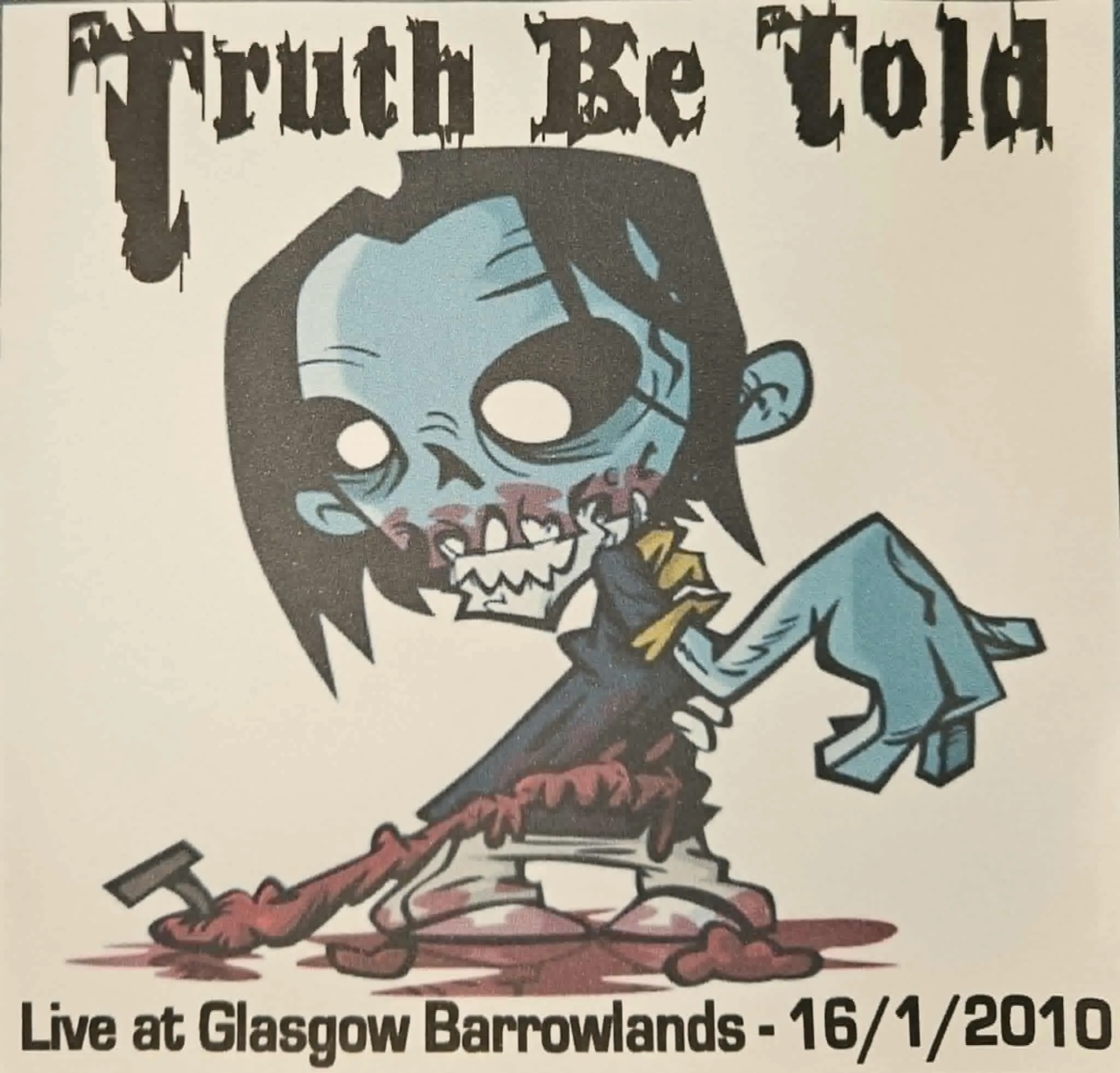 Live at Glasgow Barrowlands - 16/1/2010 cover