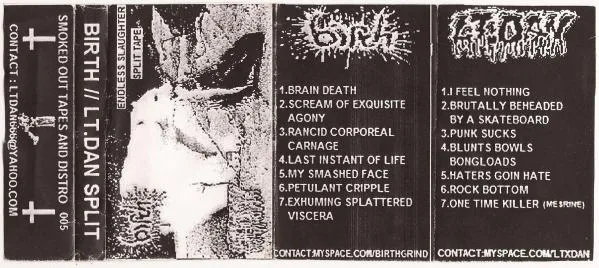 Endless Slaughter Split Tape cover