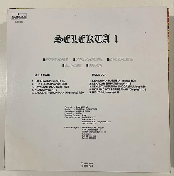 Selekta 1 cover